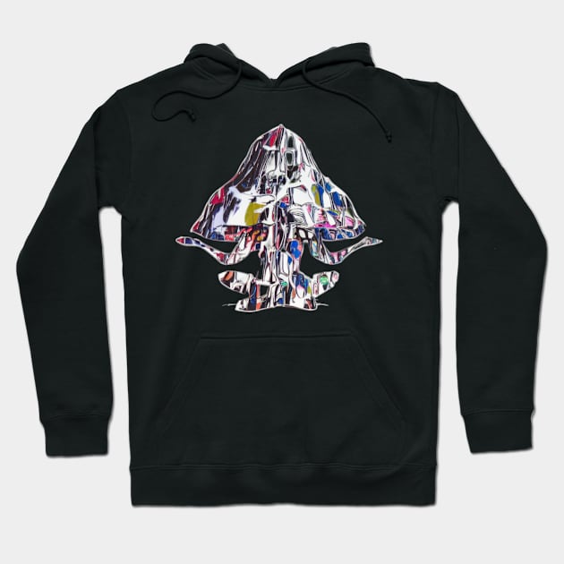 Psilly Cyben X A.I. Hoodie by Algorithmic Output